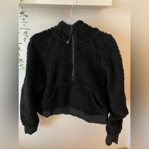 Lululemon Scuba oversized Sherpa 1/2 Zip